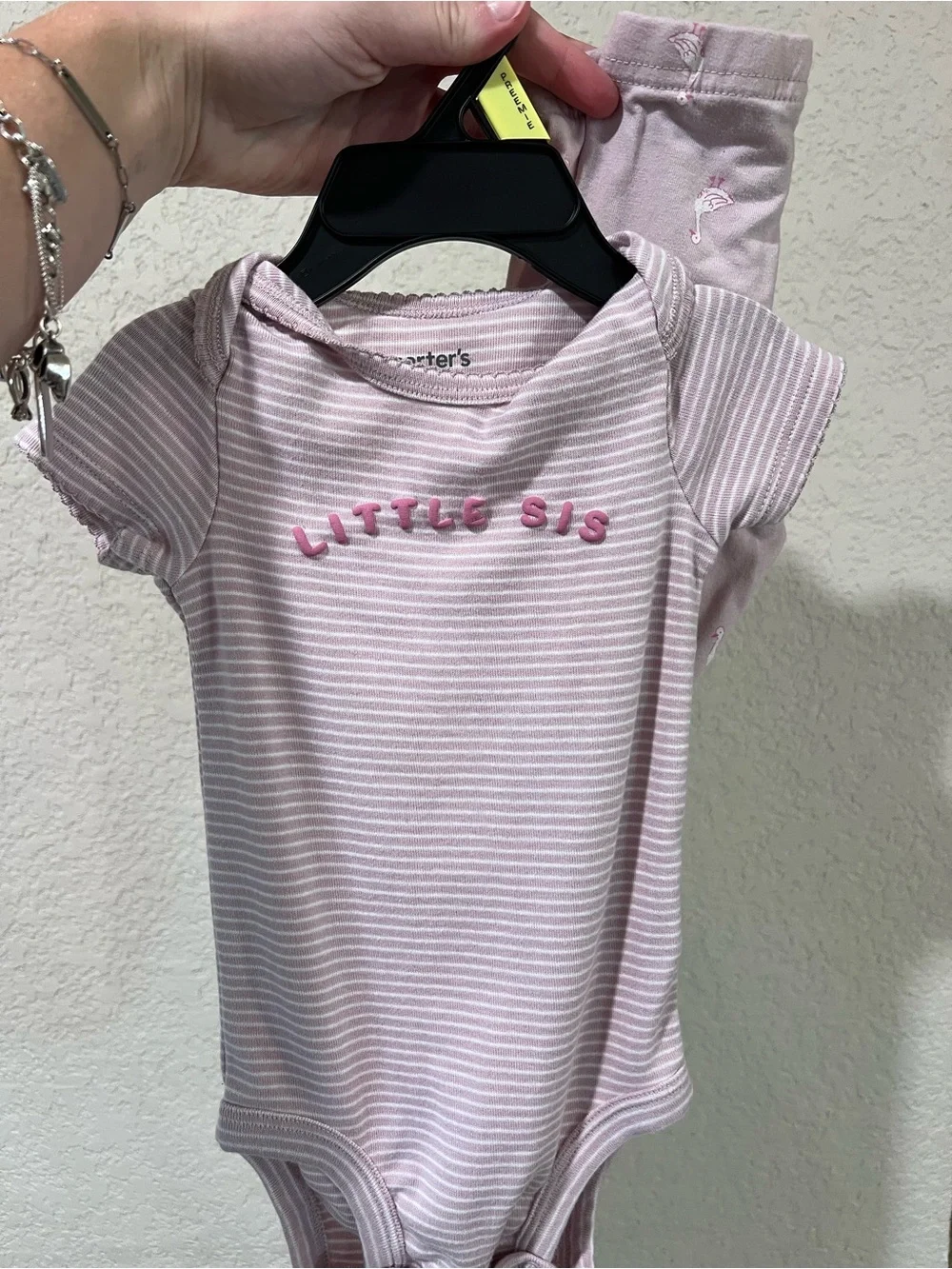 Carter's Pink & White Striped 